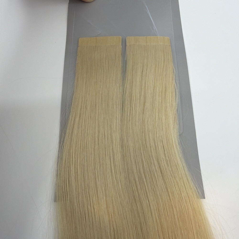 Hairtalk Hair Extensions Original Tape In 25" Blonde #61 New Never Used Human - Picture 2 of 5